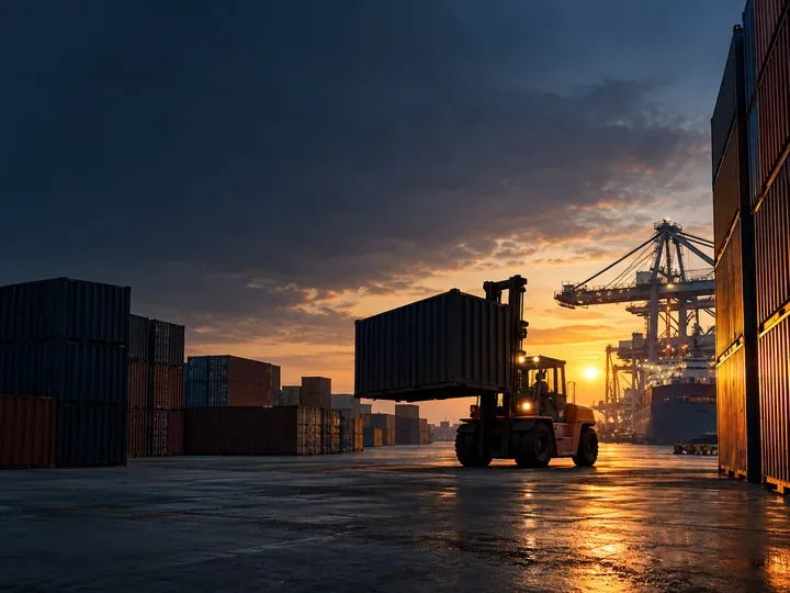 Industrieszene als Symbol für flexible Umsetzungskapazität